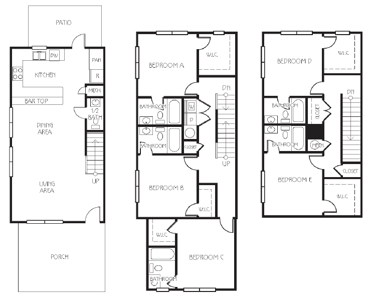 Retreat Corvallis floor plan Atherton