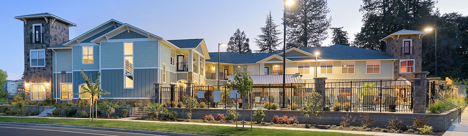 Student housing property exterior